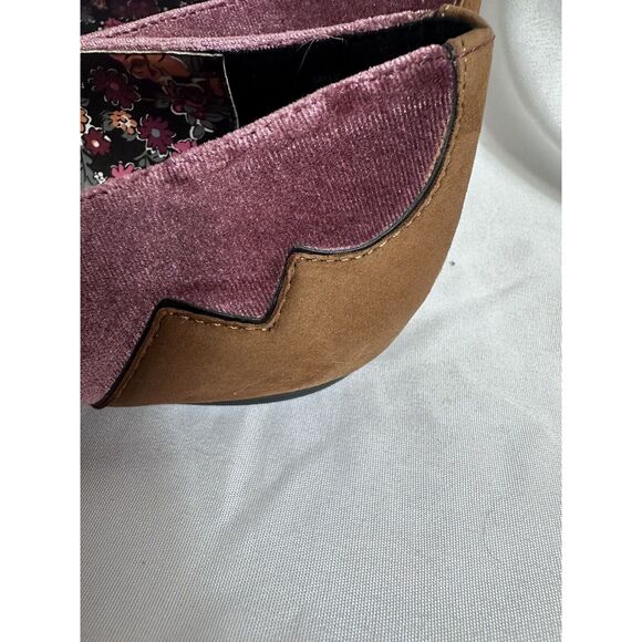 Coach Tabitha Simmons Harriette Velvet Colorblock Mary Jane Shoes Size 10 - Picture 14 of 14